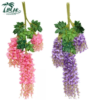 Cheap Wholesale Wedding Decorative Artificial Wisteria Flower