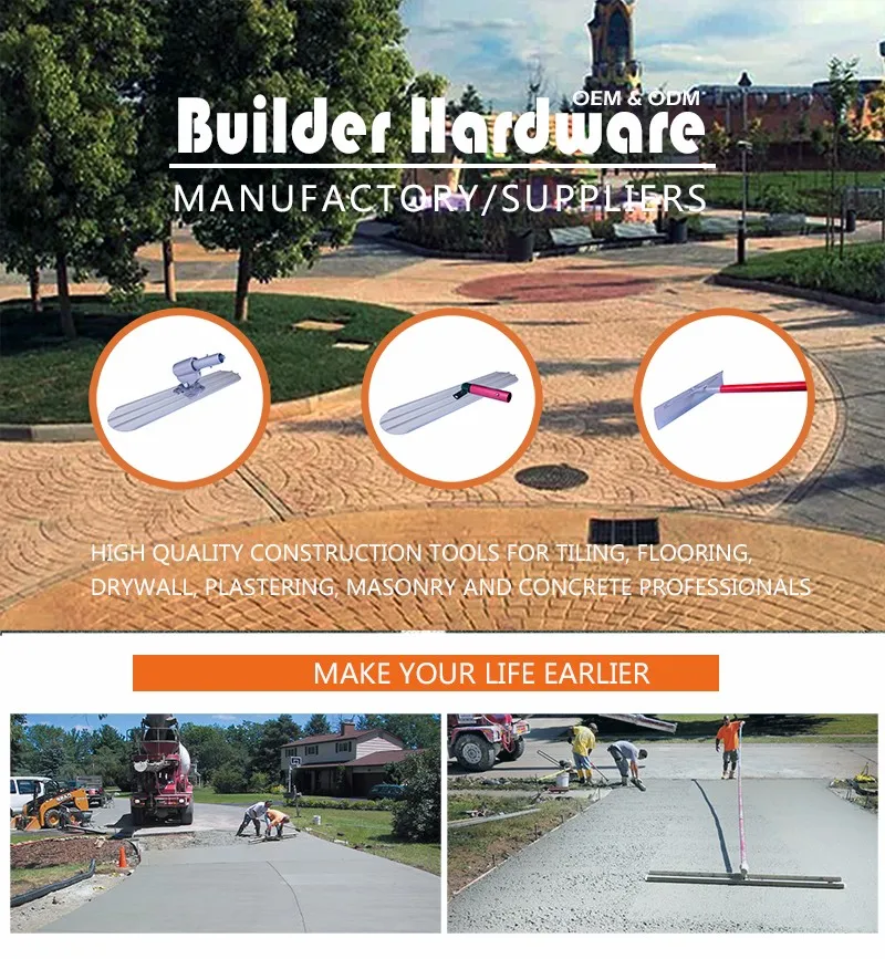 48 Inch Fresno Trowel Concrete Stamp Tool Concrete Hand Tools For Finishing Concrete Products