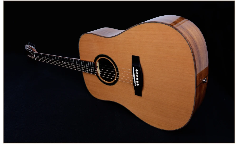 41" High Grade Best Value Solid Wooden Acoustic Guitar For Sale (wmes
