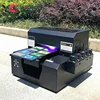 INKJET Portable Direct UV Printer A4 Size Inkjet Printer for Printing on Plastic Metal Glass Wood Acrylic