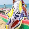 Wholesale High Quality Lady Summer Sarong Printed Cotton Linen Scarf