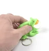 Squeeze Frog Stress Ball squeeze egg throwing with key ring relief