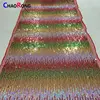 CRF0750 9MM Cheap multi sequin fabric for artware
