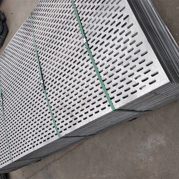 Oval Hole Perforated Metal Mesh Punch Plate Screens ...
