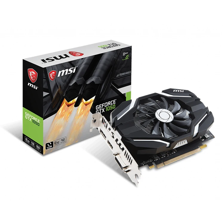 MSI GIGABYTE Nvidia Geforce GTX 1050 Ti - 4G Graphics Card