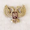 Custom Eagles Shape Gold Plated Lapel Pins