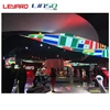 P6 LED screen add wings for Spain TV room