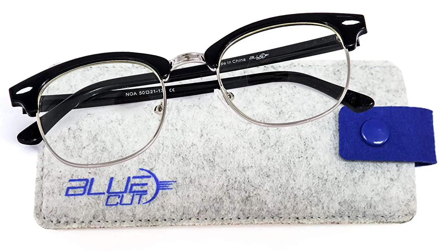 Blue Light Blocking Glasses – Anti-Fatigue, Anti-Glare Computer Glasses – Perfect for Computer, Phone, Tablet, TV Usage – Prevent Headaches and Improve Sleep with UV-Blocking Gamer Glasses by Blue Cut