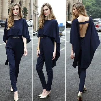 ladies navy jumpsuit