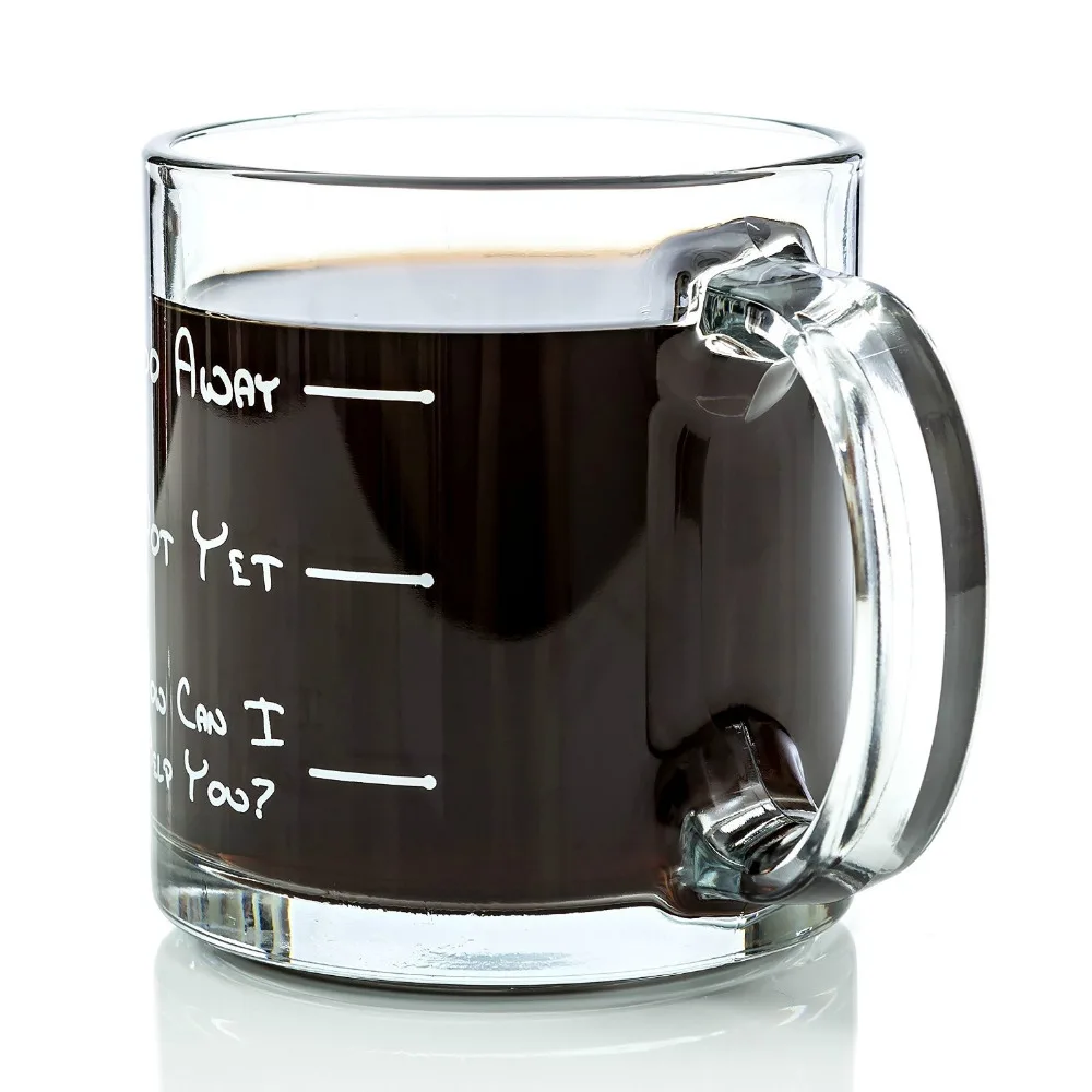 Glass mugs