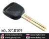 hot sale car 1 button remote vertical milling key shell for Toyota 0210109