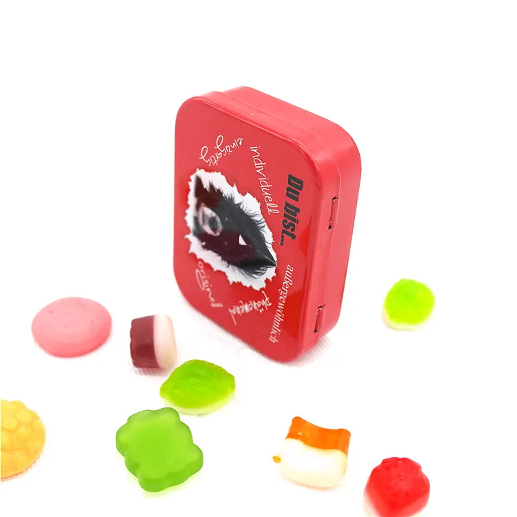 Chewing Gum Empty Mint Candy Small Tin Box With Hinged Lid Buy Mint