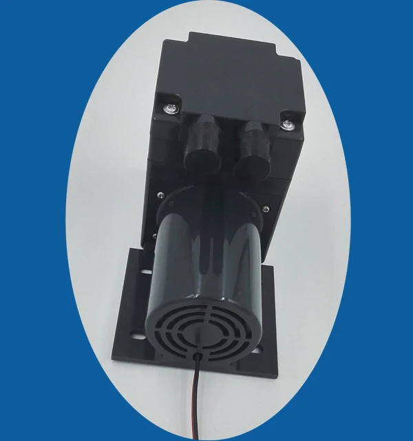 60l/m Electric Diaphragm Brush Dc Motor Low Pressure High Flow Air Pump