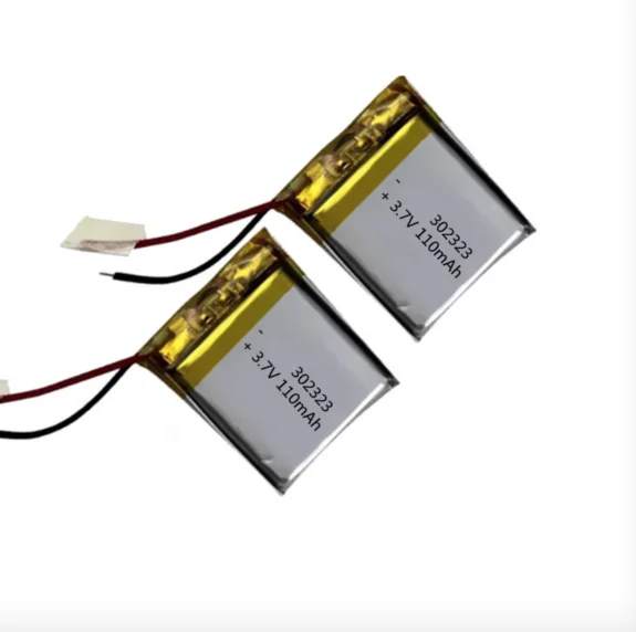 110mah Rechargeable Li-polymer 3.7v 110mah 032323 302323 052323 Lipo Li ...