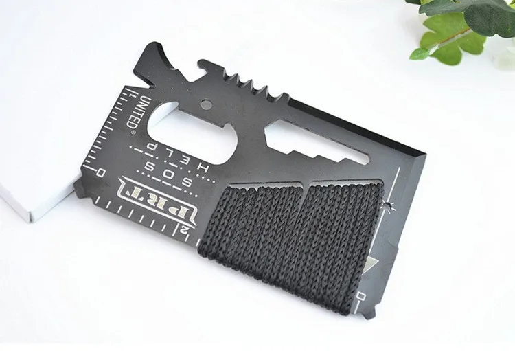 Hot Sale Black Folding Safety Pocket Knife Card Sharp Outdoor Knife