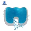 Car Seat Comfort Memory Foam Coccyx Cooling Gel Seat Cushion for short drivers