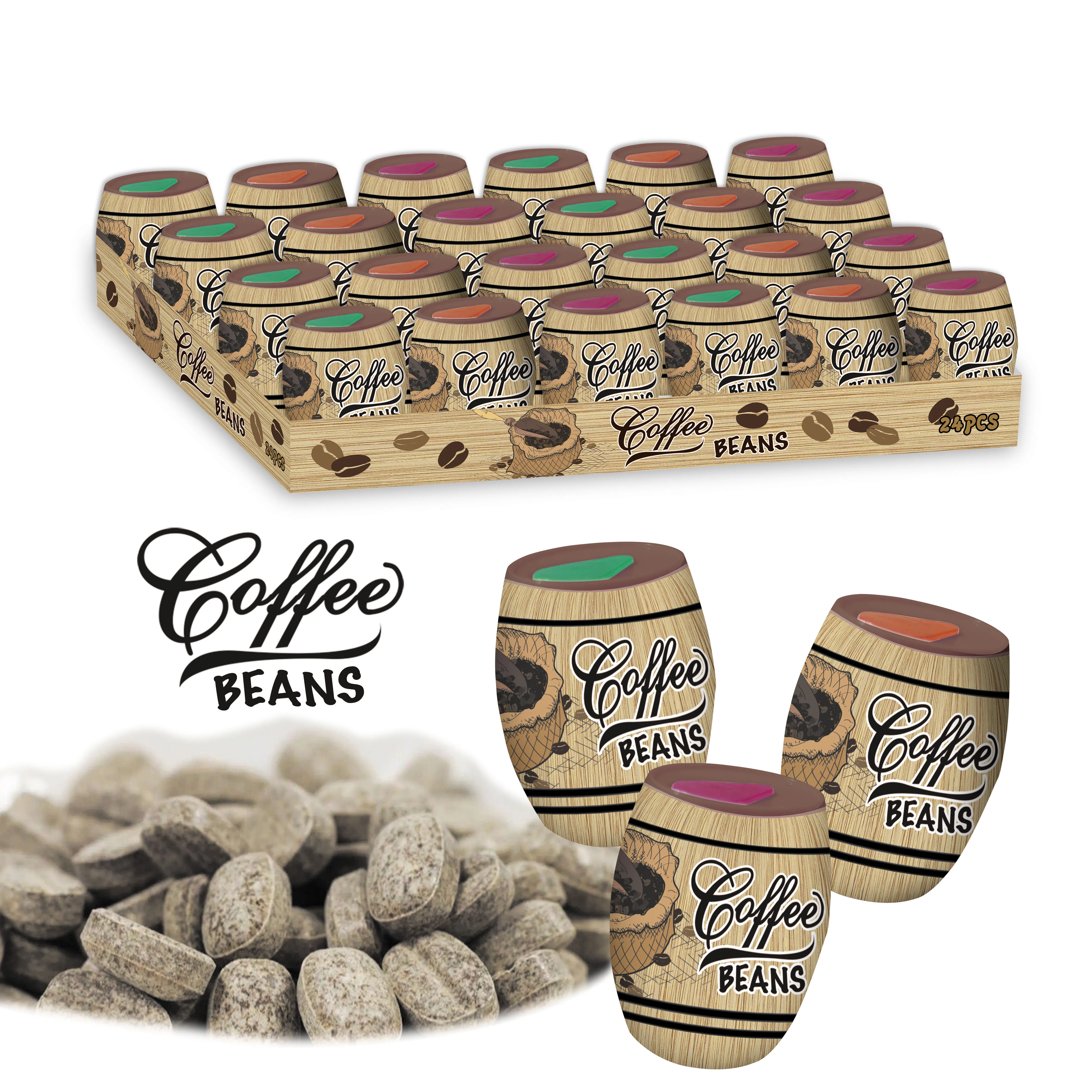 De Dibujos Animados De Barril Juguete De Caramelo Granos De Cafe En Forma De Comprimido Tablet Mini Bombones Caramelo Duro Buy Mini Bombones Caramelos Duros Caramelos Granos De Cafe Tabletas Comprimidas Dulces Product On Alibaba Com