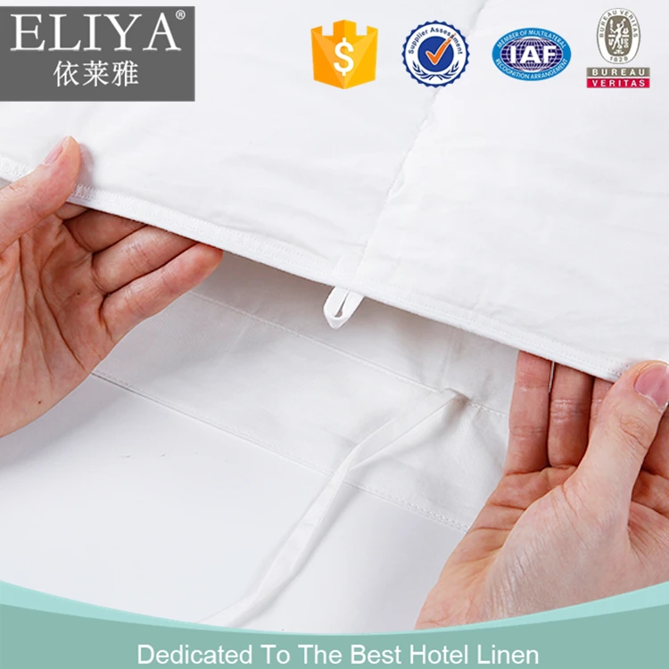 Hilton hotel pillow cover and bed set textile