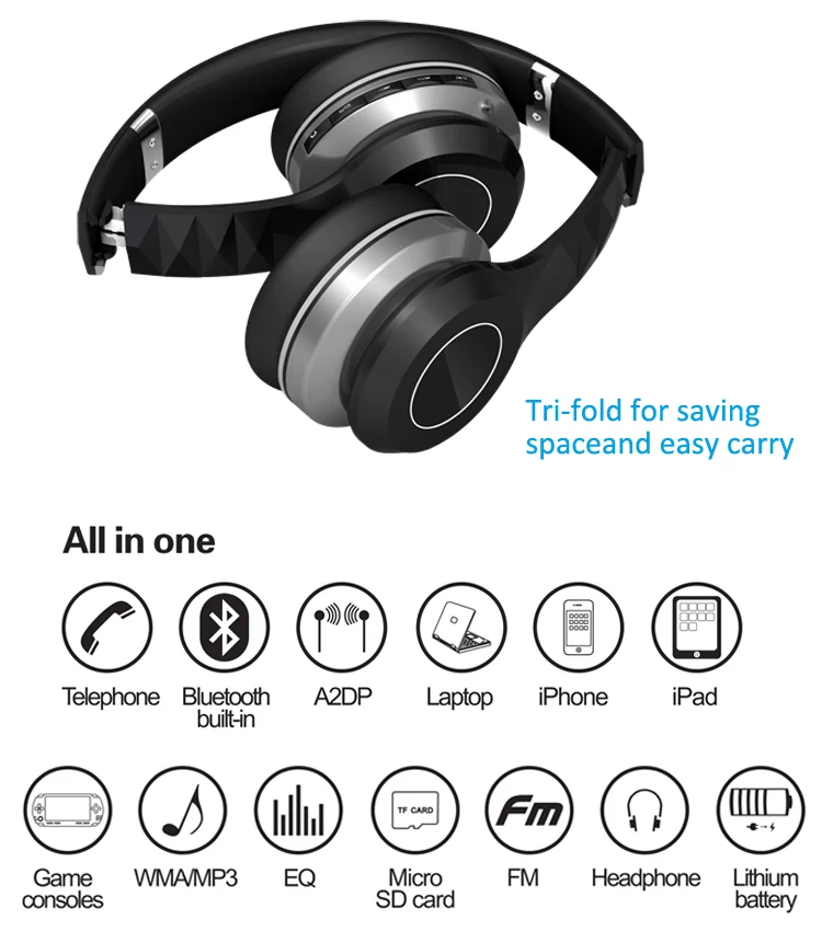 Alibaba Wholesale Online Shopping India Wireless Bluetooth Headphones