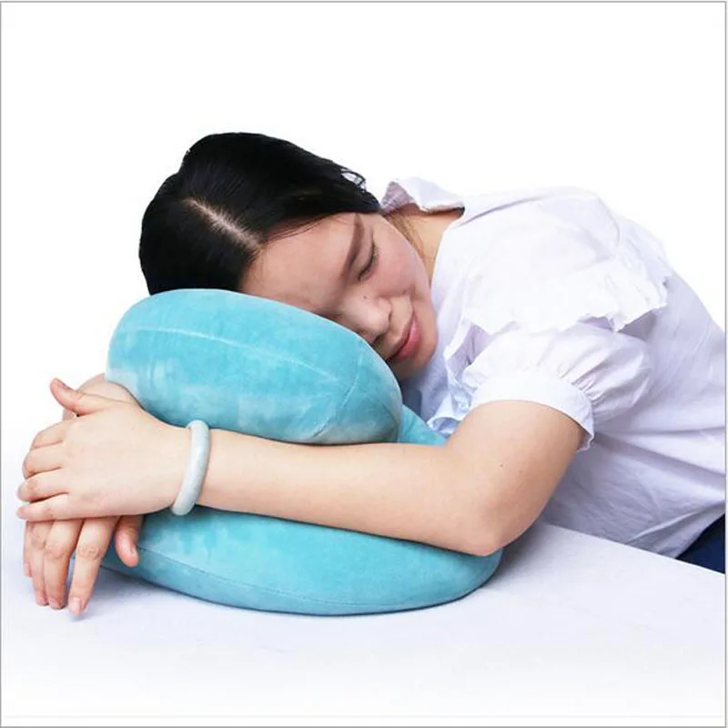 Head Office Pillow With Arm Support For Noon Break Desk Nap
