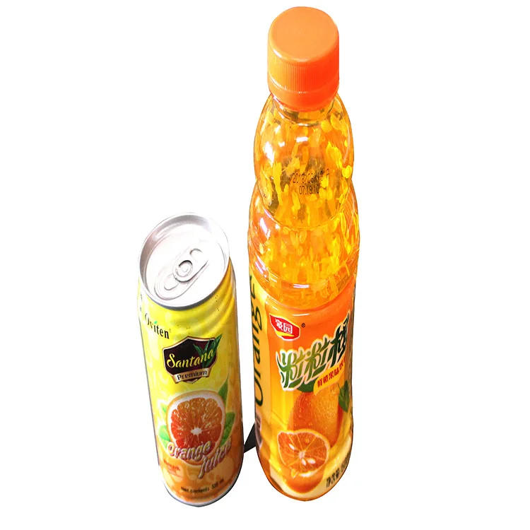 
325ml canned soft orange juice maker fruit juice brands processing plant 