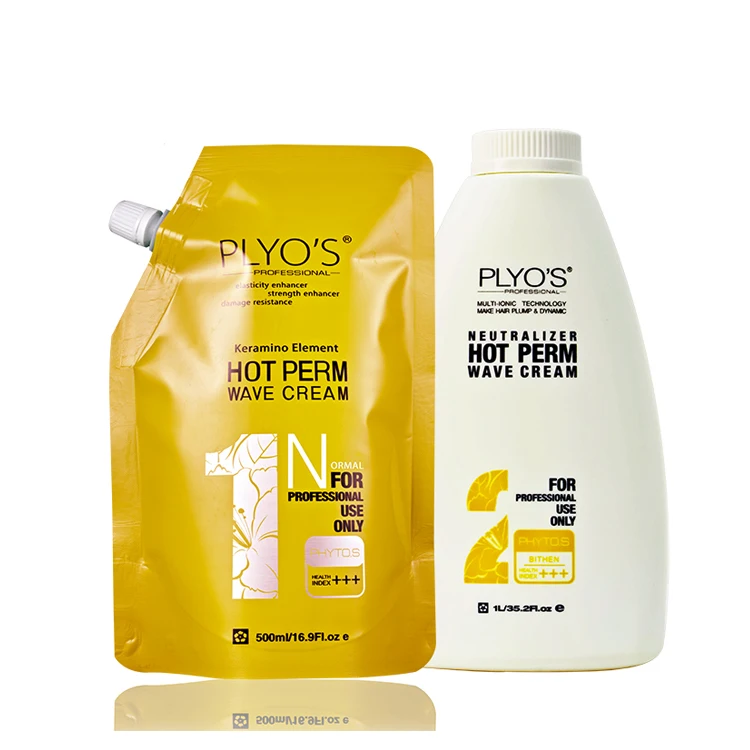 Professional Anti Frizz Hair Curling Cream Brands Hair Perm Lotion