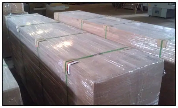 solid wood worktop with finger jointed