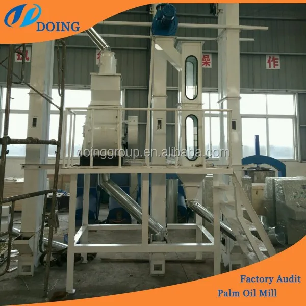 Hot Sale In Nigeria 5t/h Palm Nut Kernel Cracker And Separator Machine