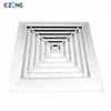 HVAC System Plastic Return Air Grill Square Aluminum Linear Slot Ceiling Vent Diffuser FK003