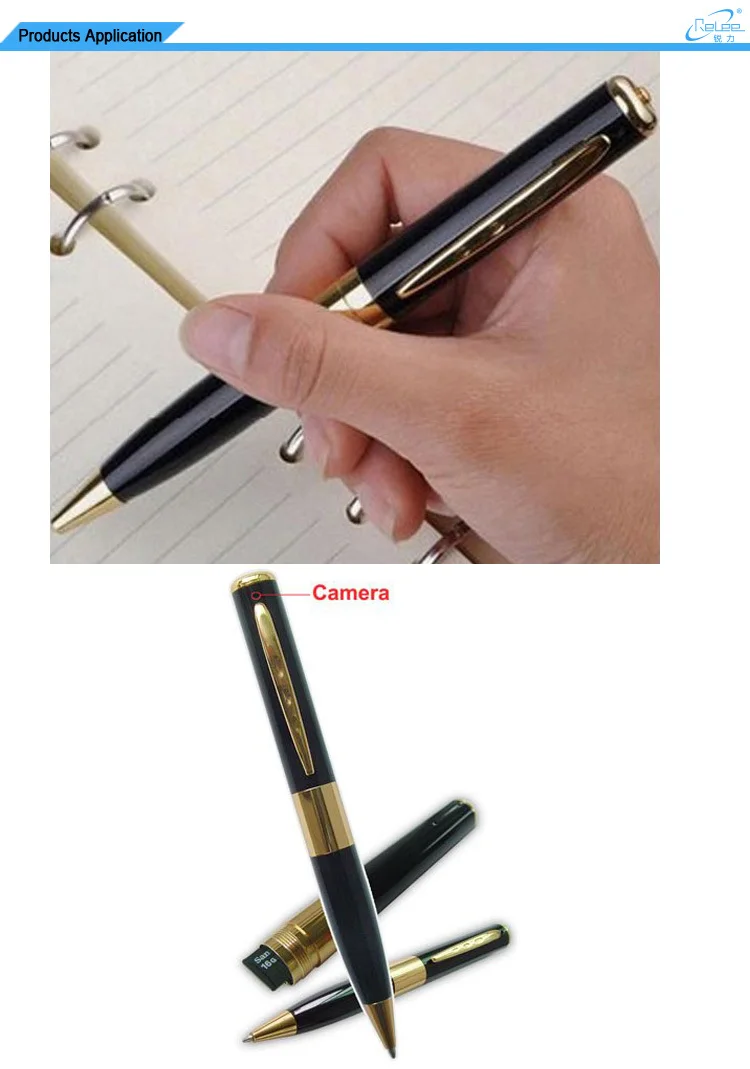DVR Pen Digital 960p HD Video & Audio Hidden Camera Executive Pen Built-In Rechargeable Battery