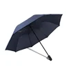 Fantastc strong wind auto open and close 2 folding golf umbrella