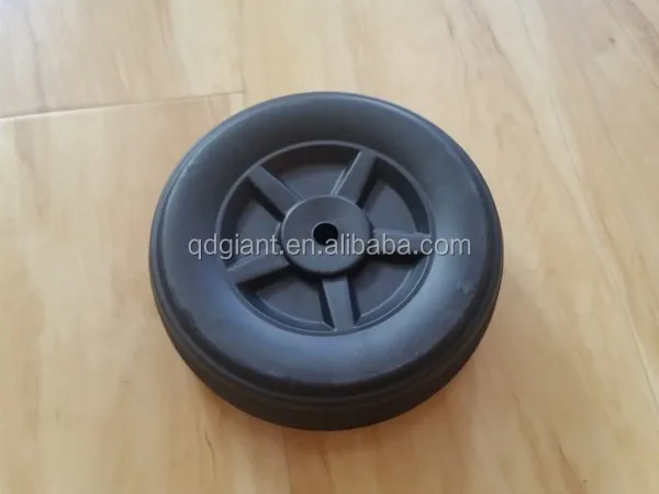 8inch PVC plastic wheel for tools and toy