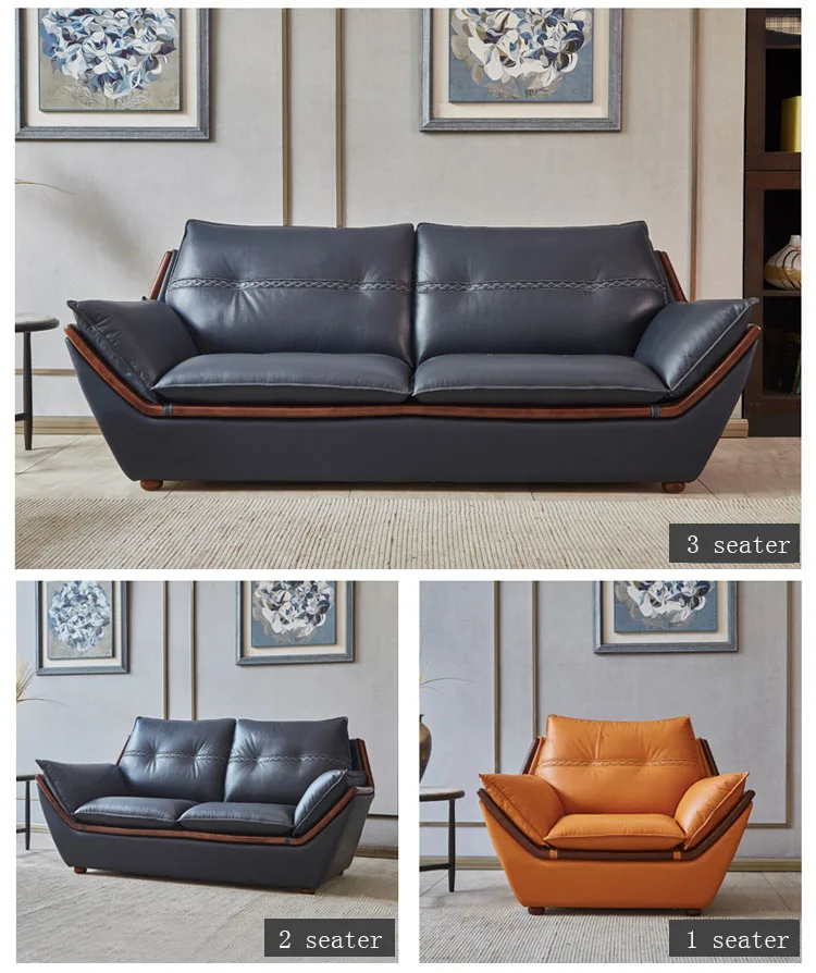 2019 Super Comfortable Down Feather Leather Sofa Set From Fo Shan - Buy Leather Sofa Set,Down dalmatian costume for dogs