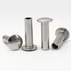 DIN6791 High quality Half Hollow Rivets Round/Truss/Mushroom Head Rivet 304 stainless steel Mushroom Head Semi-Tubular Rivets