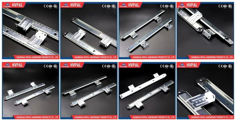 Bottom Mount Concealed Damper Guide Runner For Pulling Basket Computer ...