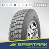 Best price tubless truck tires/TBR/truck tyres from tire manufacture SAFEHOLDER SPORTRAK LINGLONG TRIANGLE BOTO WANLI GOODRIDE