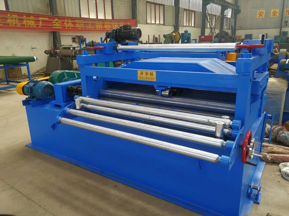 High Precision Metal Steel Sheet Leveler/ Leveling Machine ...