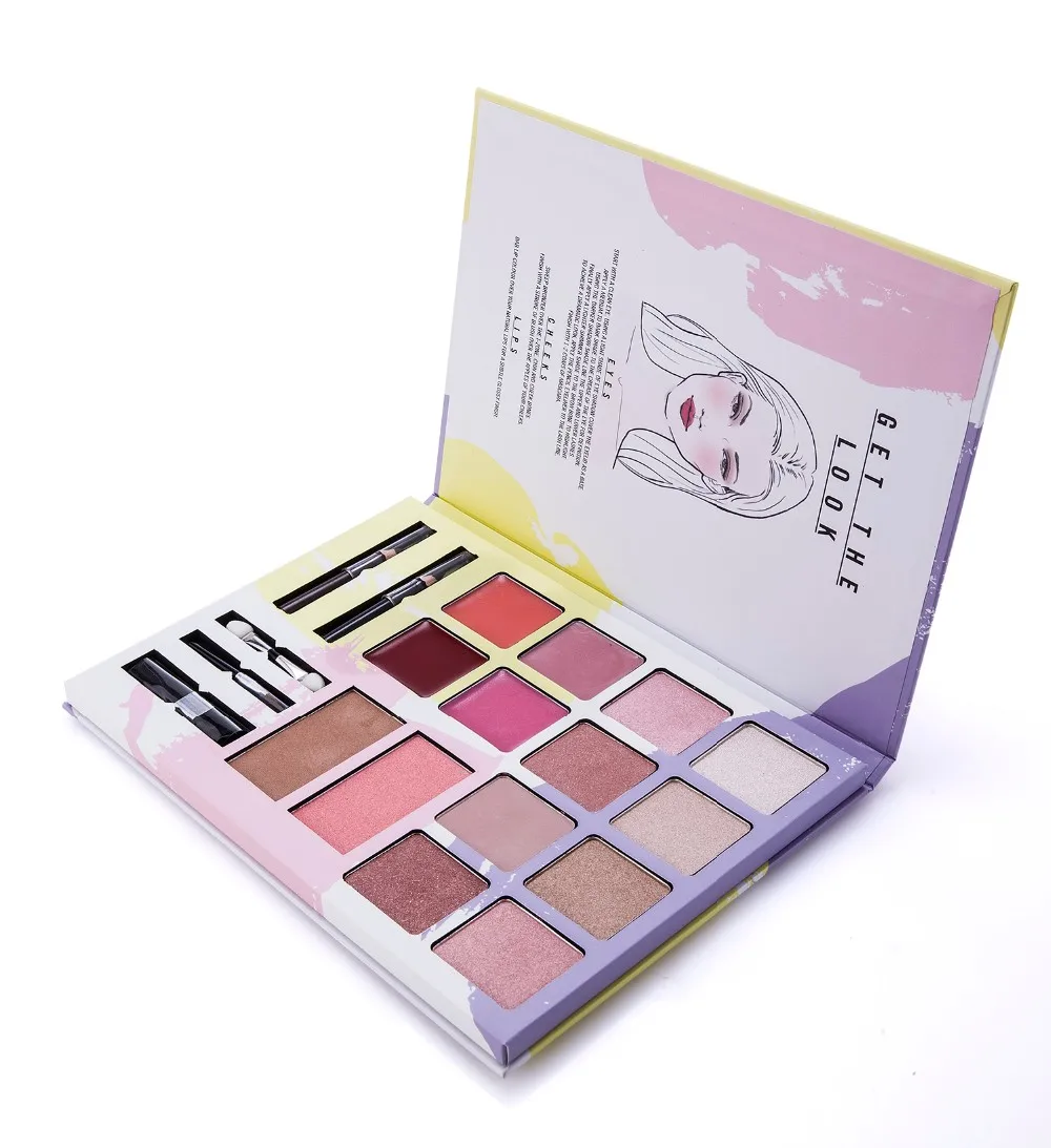 Factory supplier top level private customized eyeshadow palette