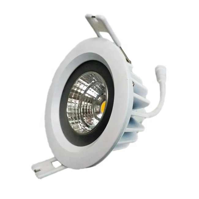 Spot Light 5W 7w 12W Water Proof LED Downlight for BathRoom concealed Recessed LED COB Ceiling light IP65 LED Downlight