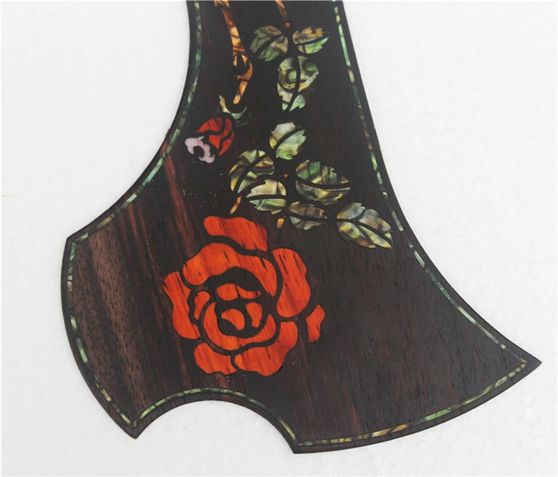 Rosewood Guitar Pickguard,With Beautiful Abalone Inlay,Acoustic Guitar Pickguards Buy Guitar