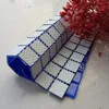 4mm thickness Crystal Mixed Blue Glass Mosaic Tiles Swimming Pool Bathroom Decor Beautiful Blue mosaics