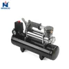 Double cylinder 12V air compressor with tank