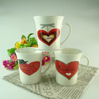 Whole Custom Christmas Design Tall Ceramic Coffee Mugs For Promotional View Mug Sanbo Ceramics Product Details From Chaozhou Fengxi Manufacture Factory On Alibaba Whole Custom Christmas Design Tall