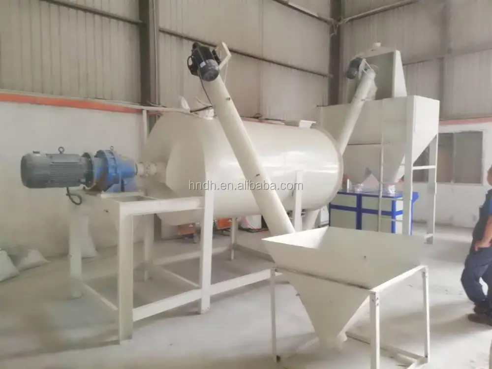  Simple Type Tile Glue Tile Adhesive Wall Putty Making Machine  