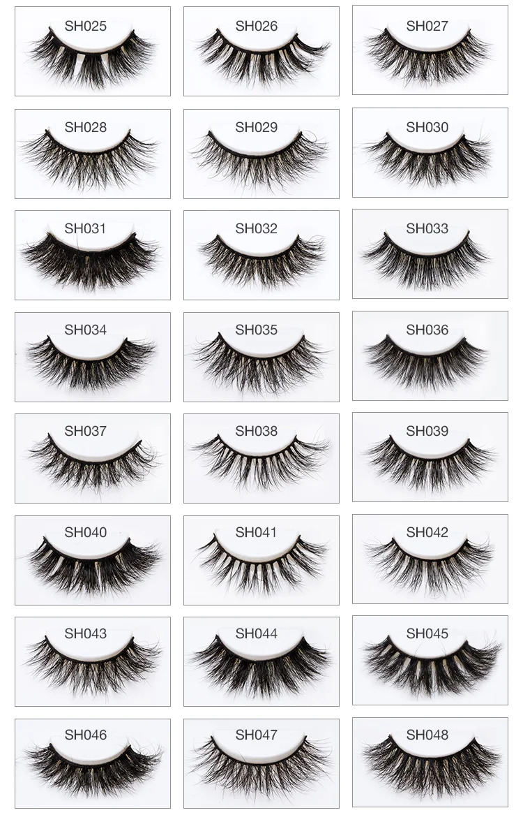 Wholesale Product 3D Mink False Eyelash Strip Lashes Lollipop Packaging