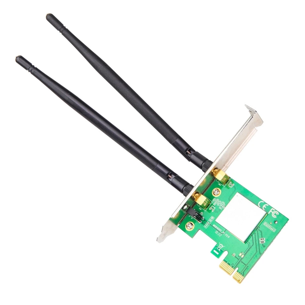 Jarak Jauh Koneksi 300 Mbps Wireless N MIMO WIFI PCI Express Adapter