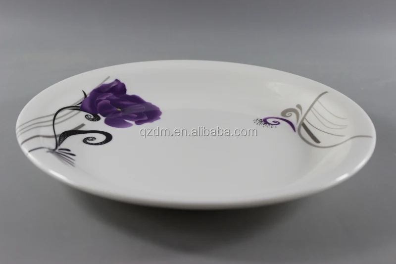 Factory supply good quality melamine pasta plate