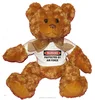 Custom stuffed plush toy teddy bear with air force clothes