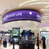 Full color HD flexible ring circular led display for Exhibition supermarket