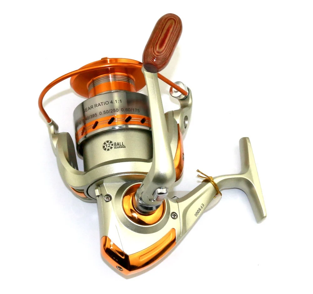 Big 8000 Fishing Reel 12bb Umoshi Fishing Reel Alumiinum Spool Jigging